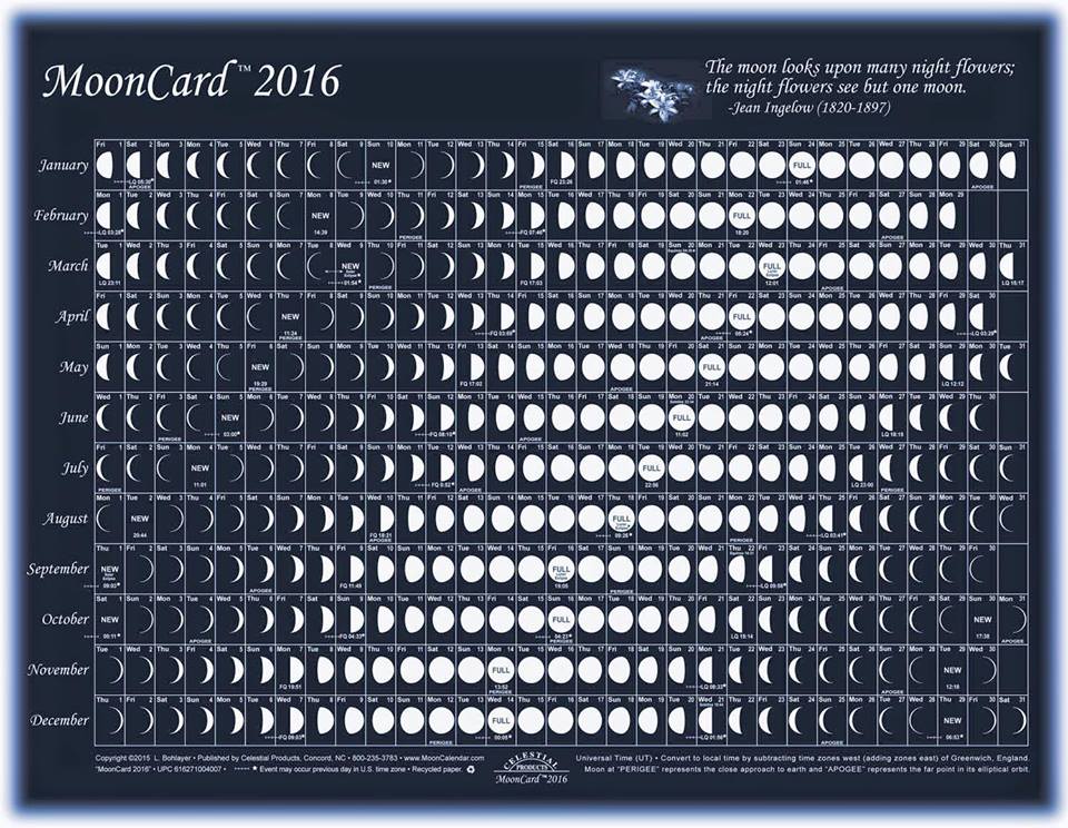 lunniy Kalendar 2016